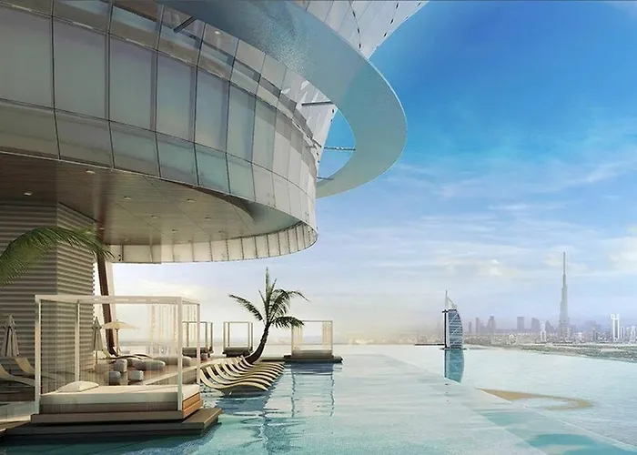 Luxury Studio In High Floor Full Sea View In The Palm Tower Plam Jumeirah